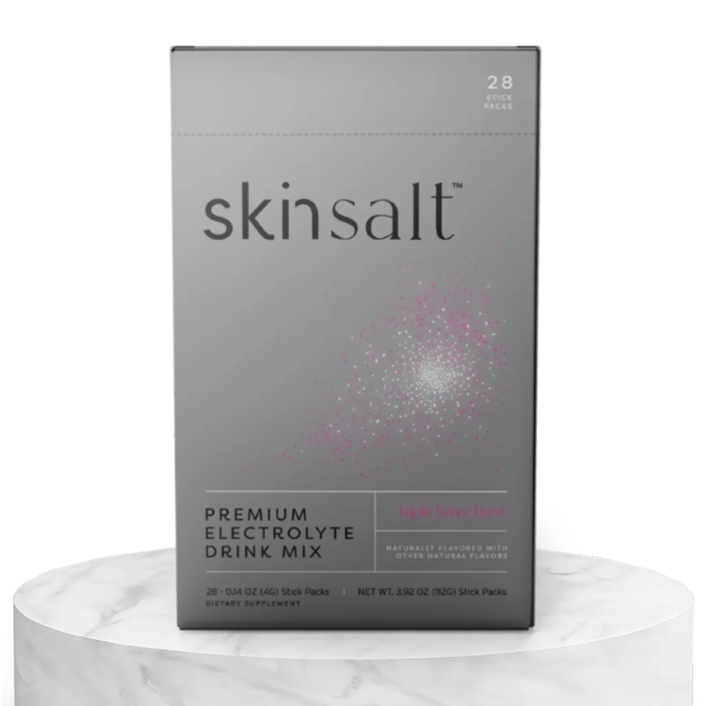 Skin Salt® Watermelon Bottle with Stand