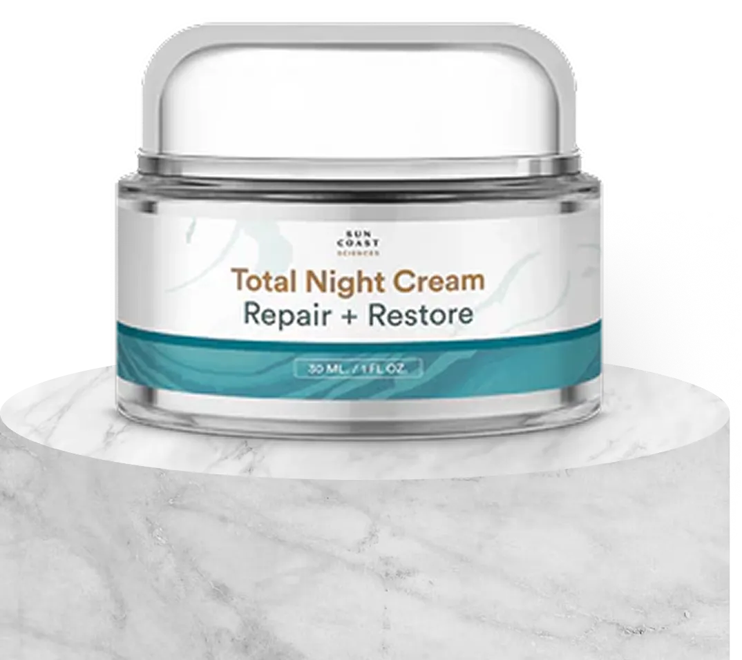 Total Night Cream Bottle with Stand