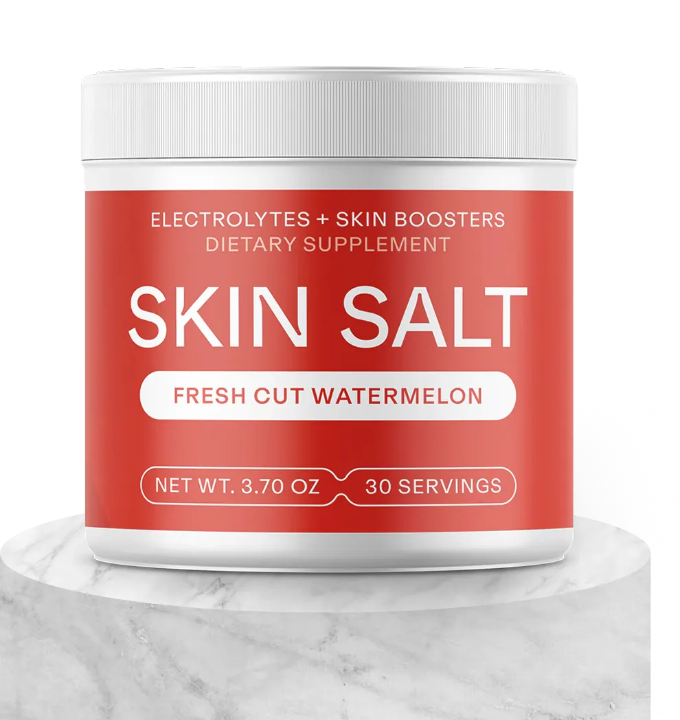 Skin Salt™ Watermelon Bottle with Stand