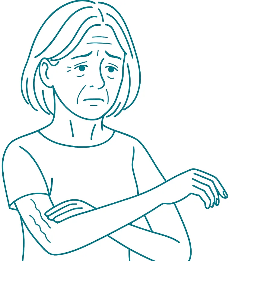 Creepy Skin All Over The Body